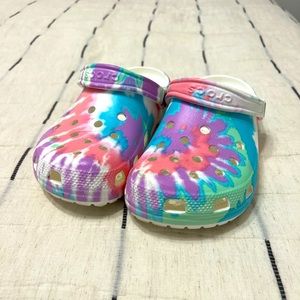 Women’s Size 8 Tiedye Crocs